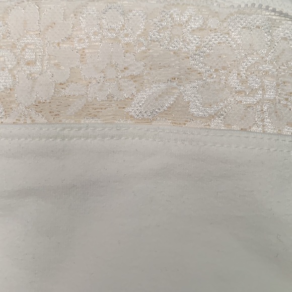 🆕 5 Inch Inseam Lace Trim Bike Short 2 2X 3 3X 22 24 NWT Torrid New White Cream - Picture 4 of 5